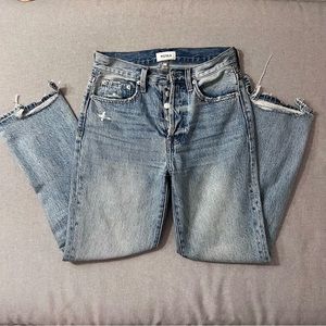 Pistola High Waist Straight Leg Jeans